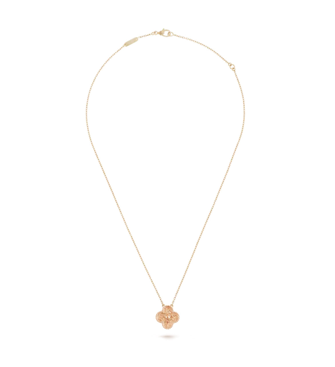 14ct Clover Charm Pendant