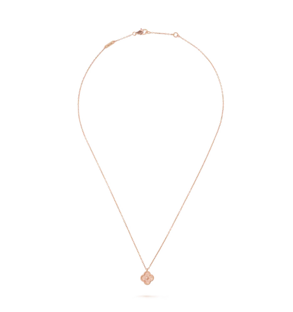 14ct Clover Charm Pendant