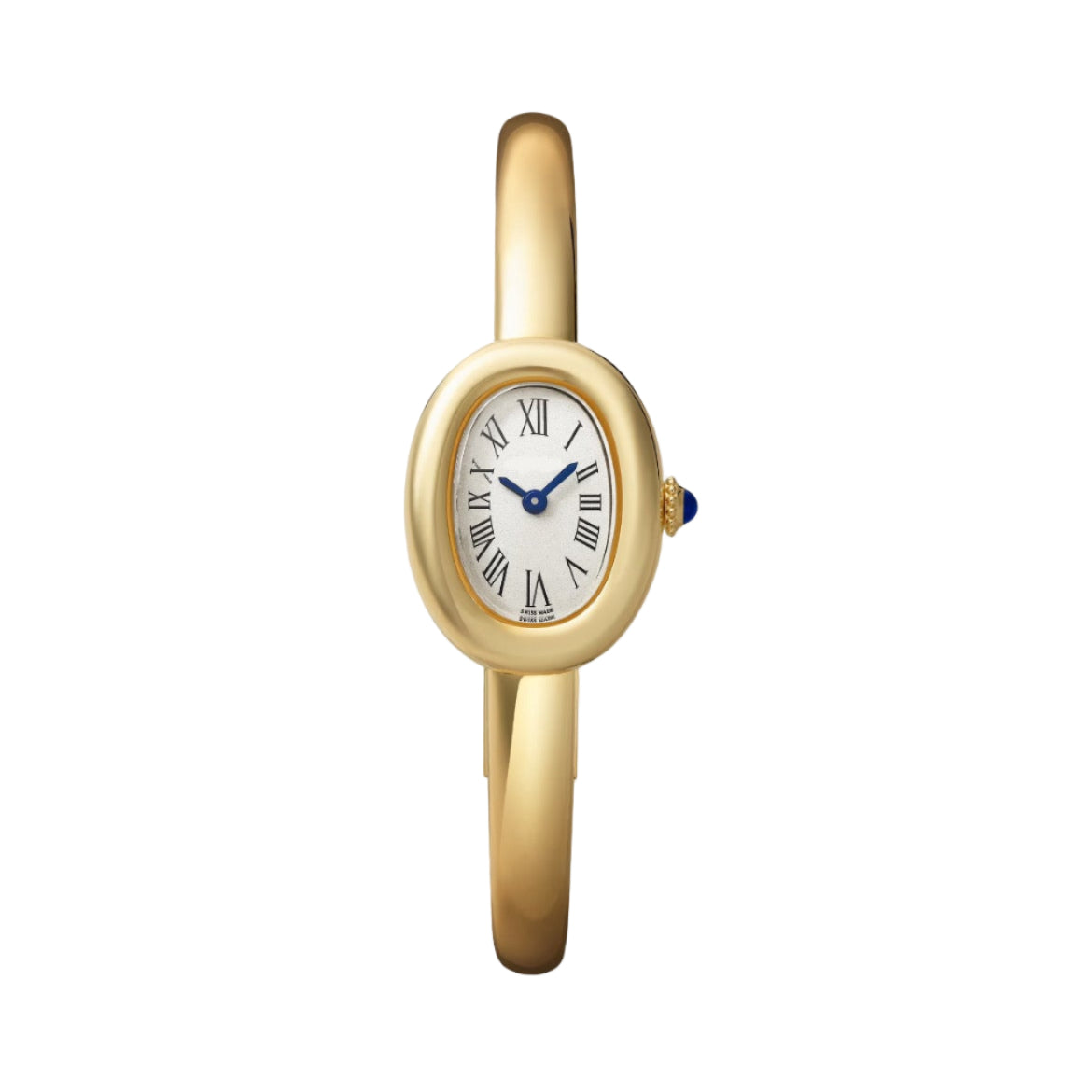 14ct Yellow Gold Baignoire Watch