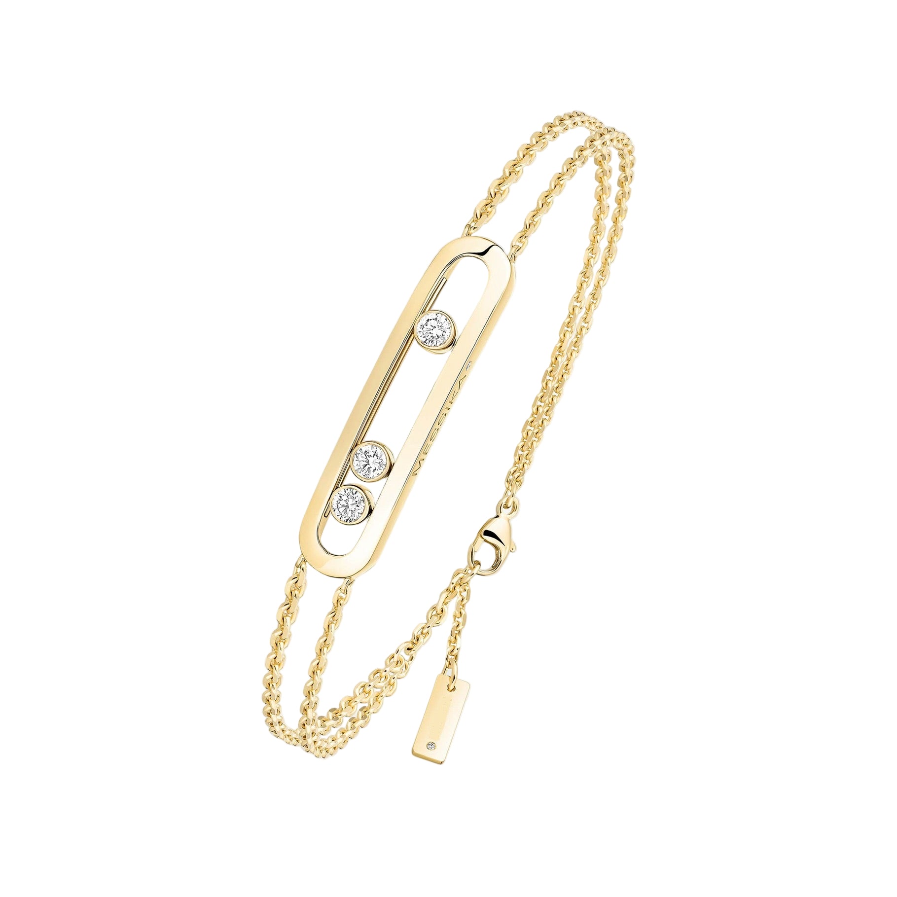 14ct Move Uno Chain Bracelet