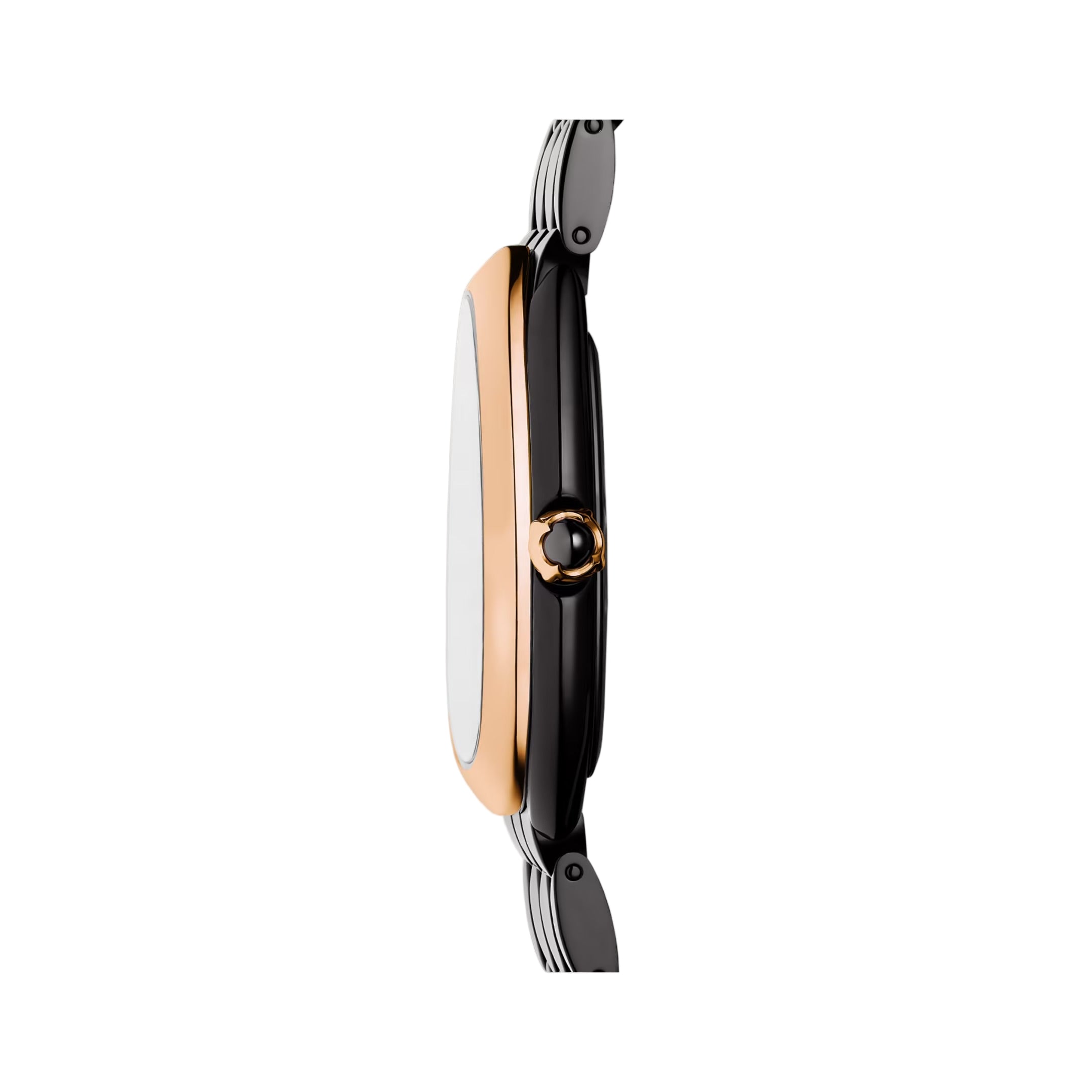 14ct Rose Gold Serpenti Ceramic Watch