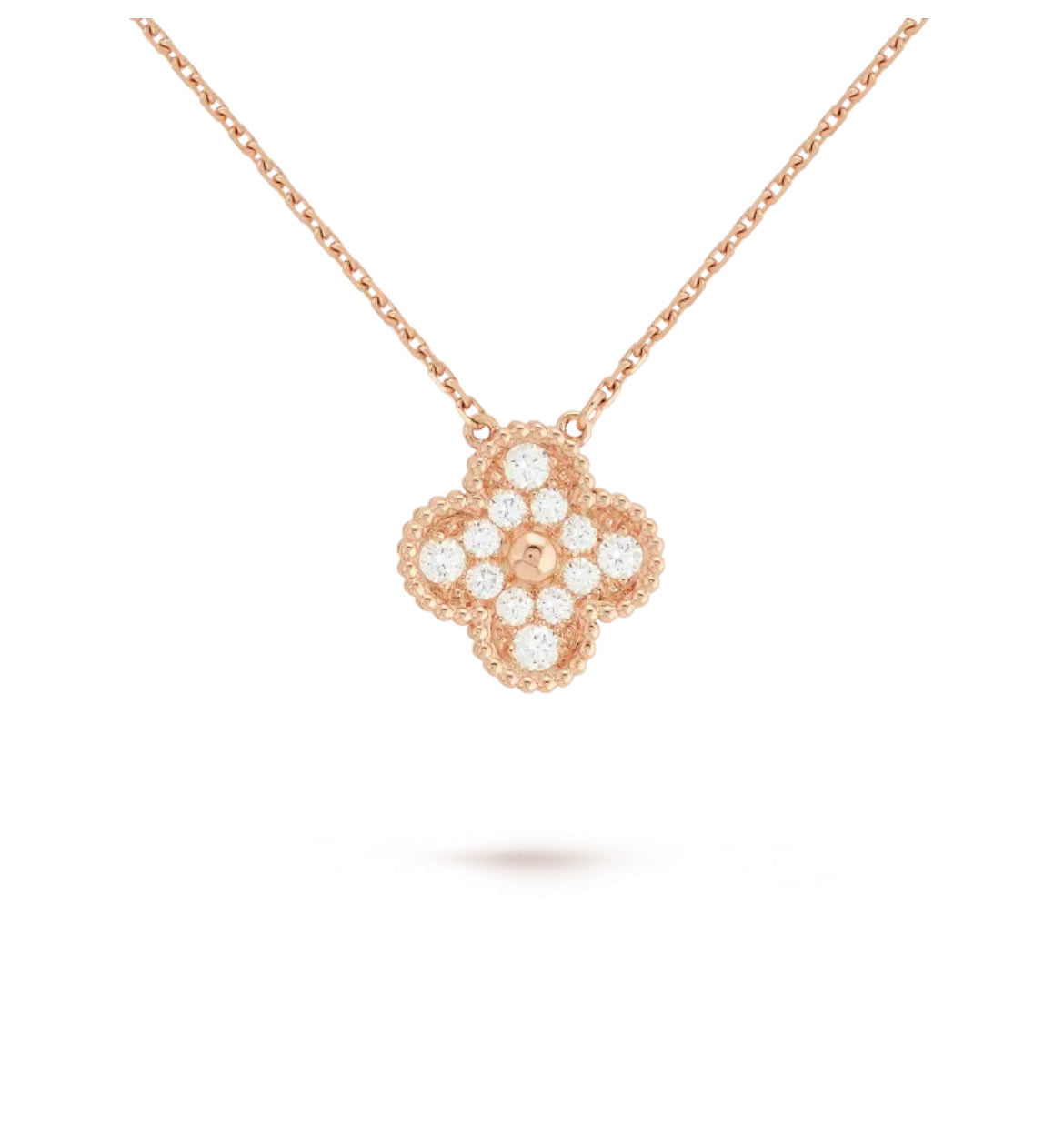 14ct Clover Charm Pendant