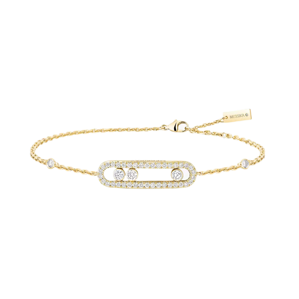 14ct Move Uno Chain Bracelet