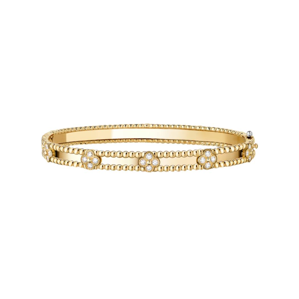 14ct Gold Perlée Bracelet