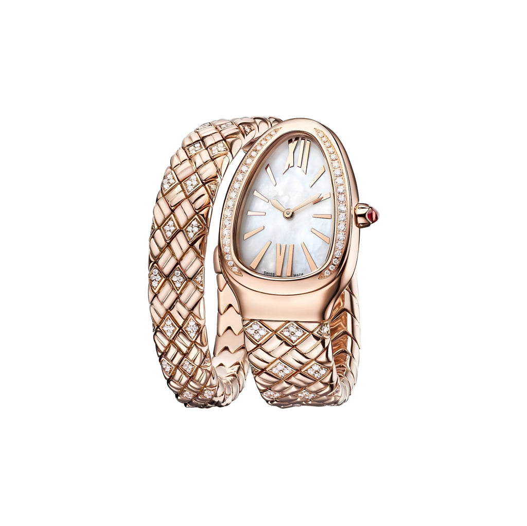 14ct Rose Gold Serpenti Watch