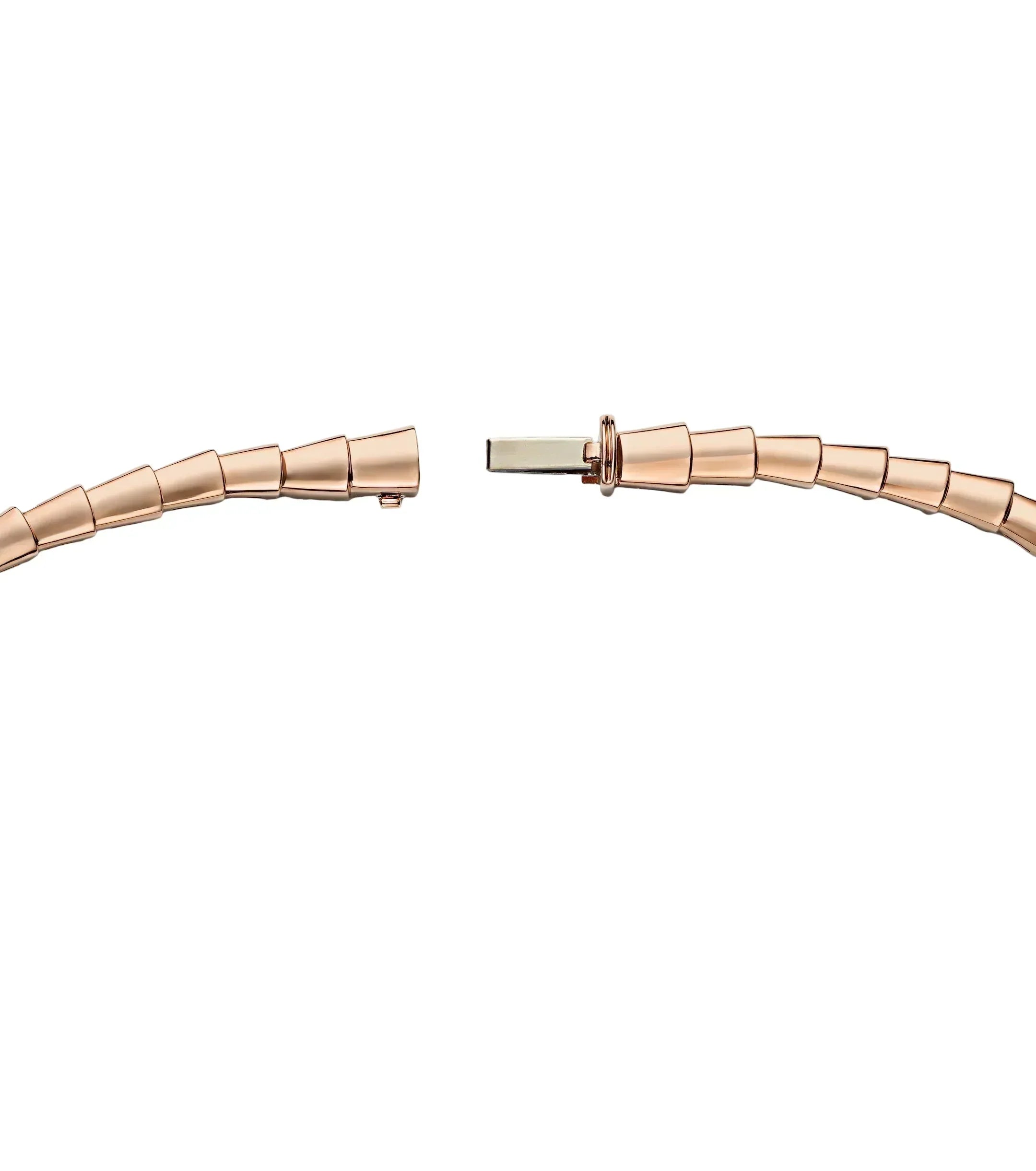 14ct Rose Gold Serpenti Necklace