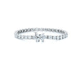 14ct White Gold Tennis Bracelet
