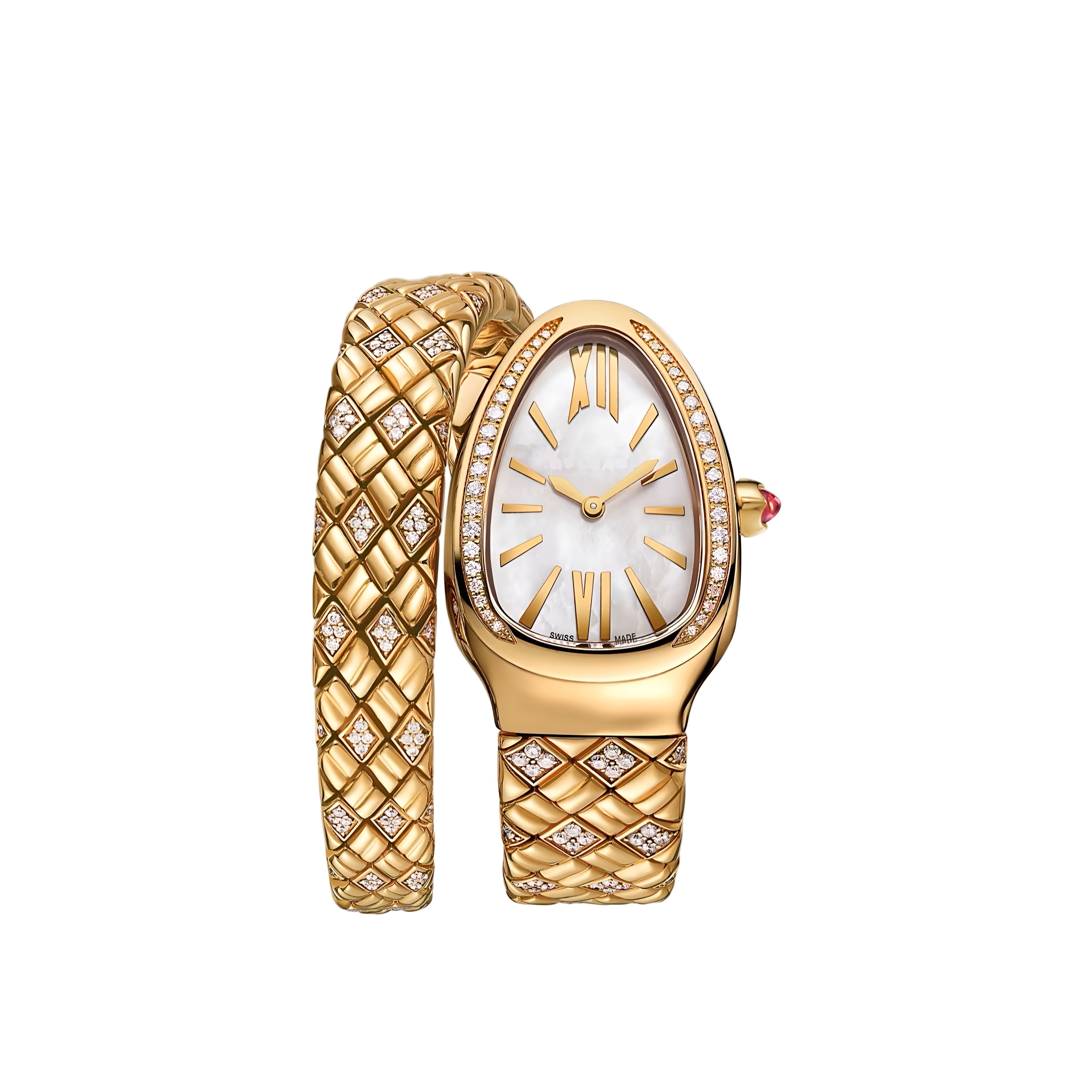 14ct Yellow Gold Serpenti Watch