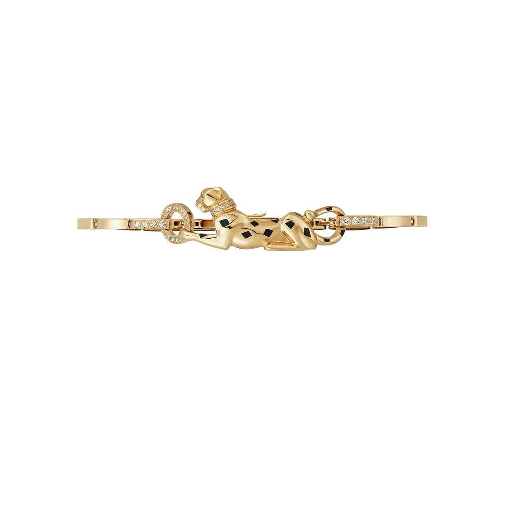 14ct Yellow Gold Panthere Bracelet