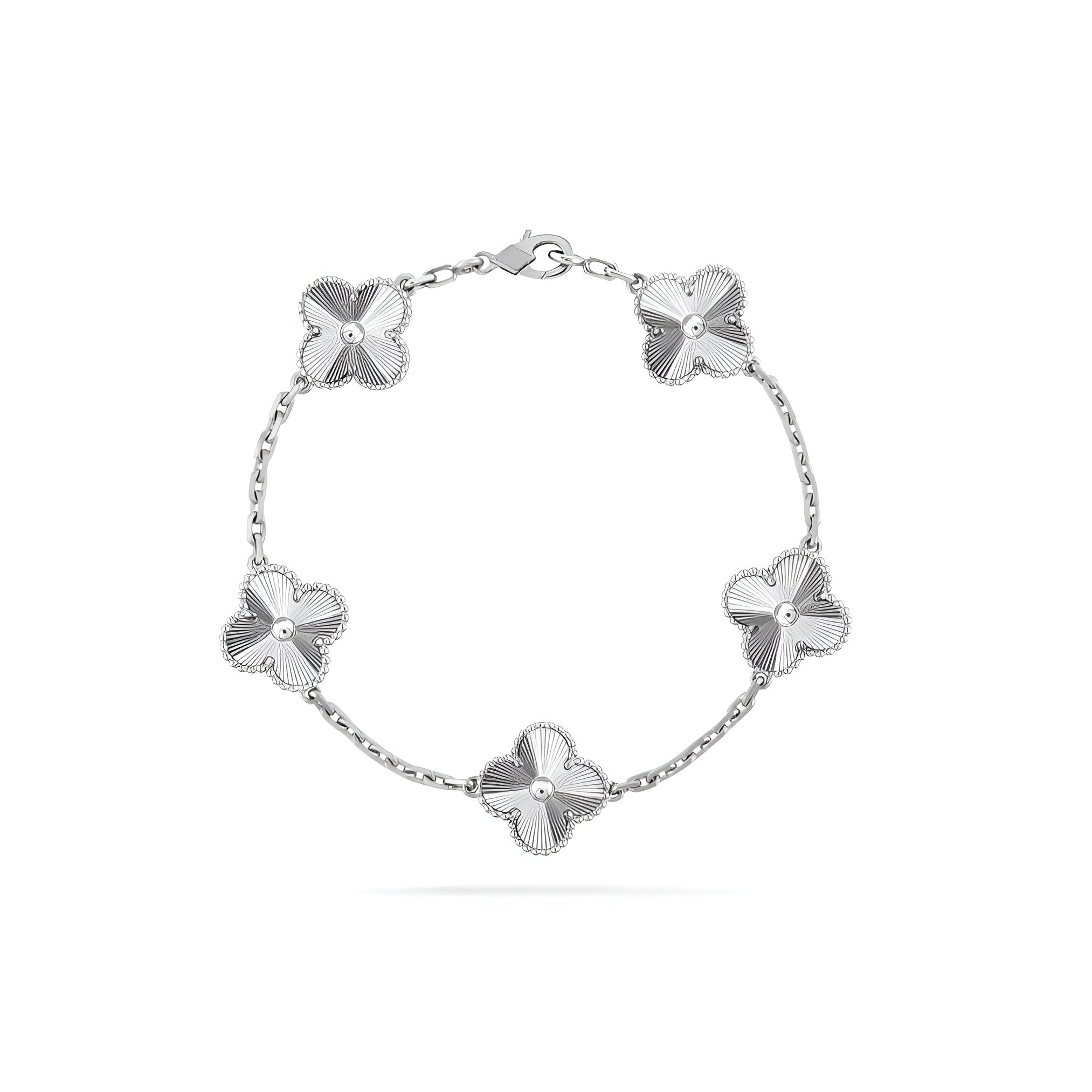 14ct Clover Charm Bracelet