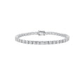 14ct White Gold Tennis Bracelet