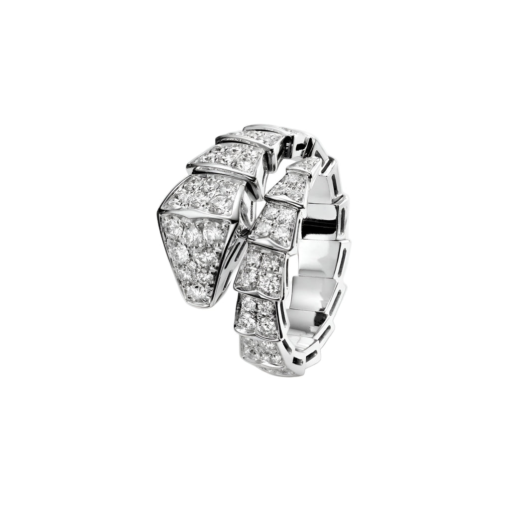14ct White Gold Serpenti Ring