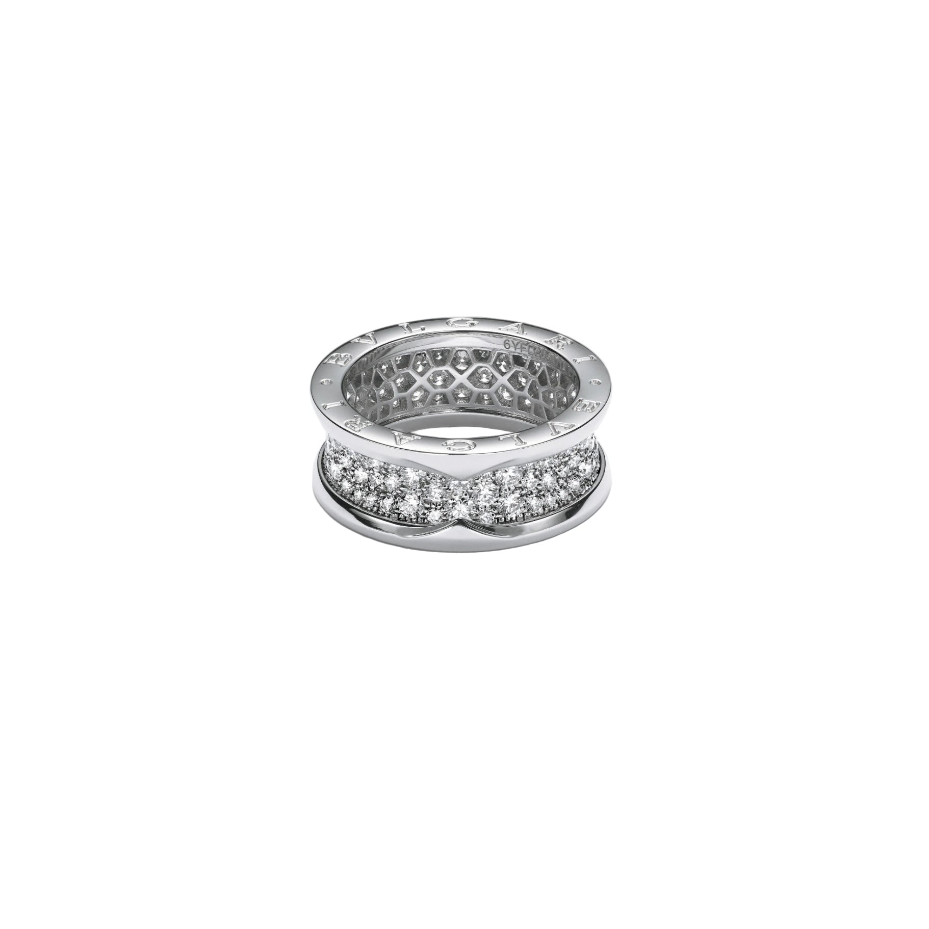 14ct White Gold B.Zero Ring