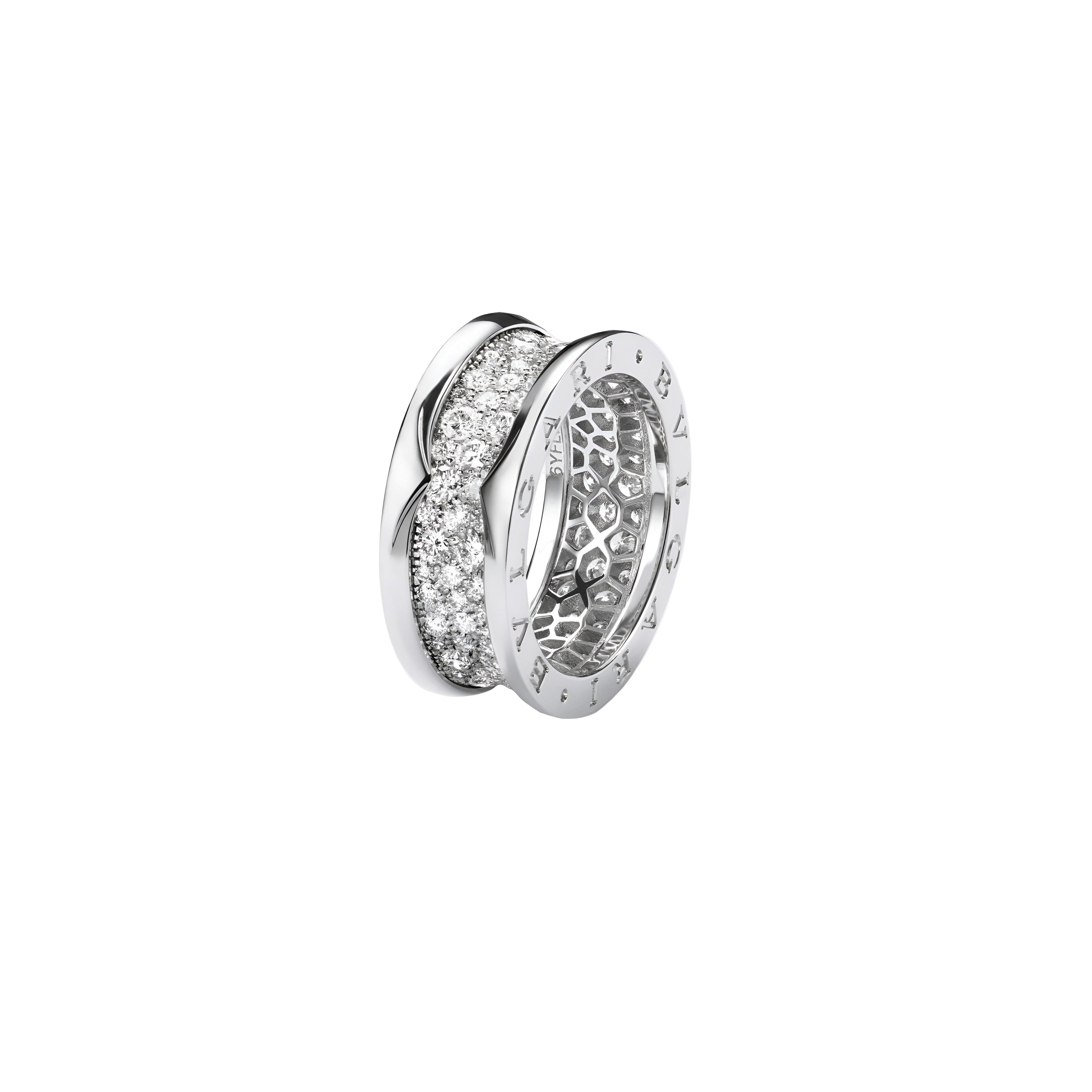 14ct White Gold B.Zero Ring